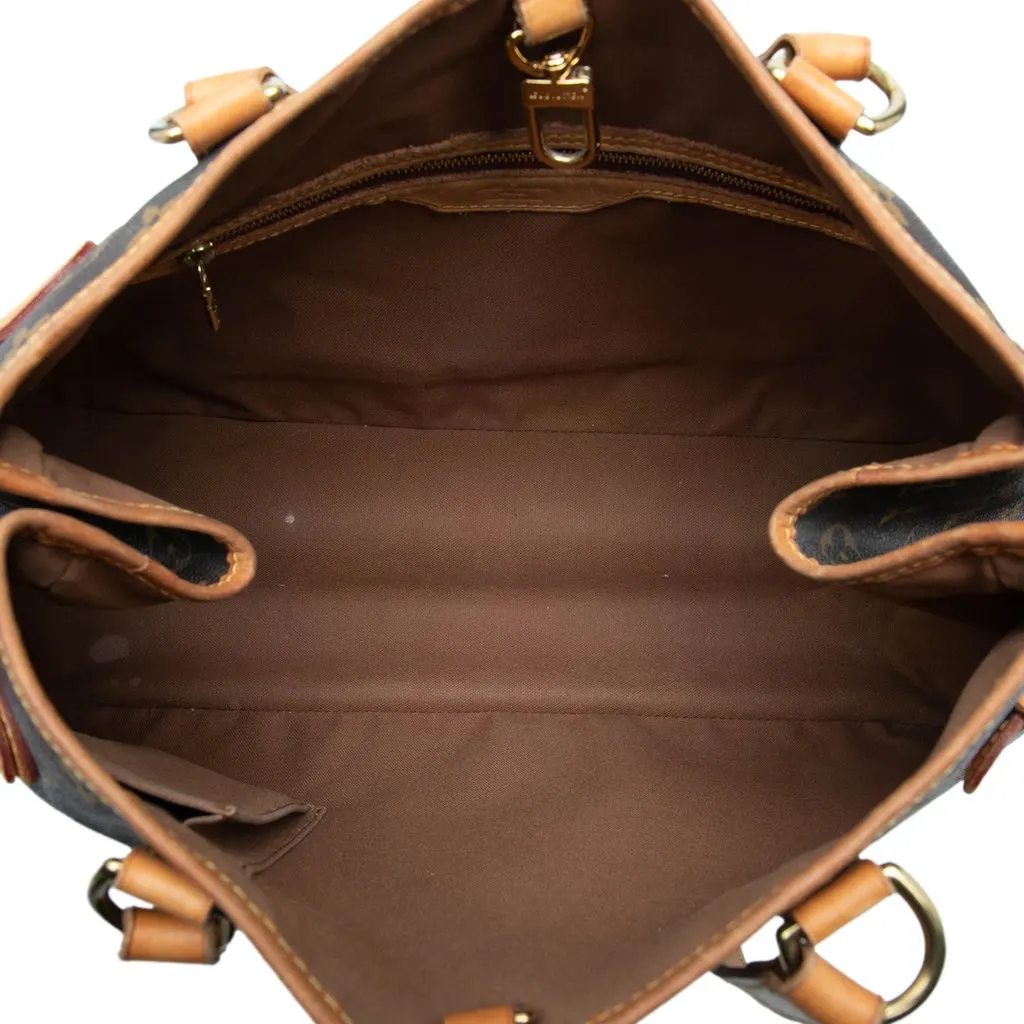 Louis Vuitton Monogram Batignolles Horizontal Brown Canvas Very good - Model View