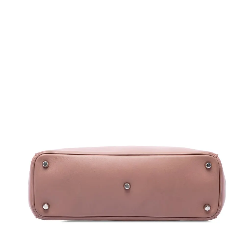 Dior Medium Leather Diorissimo Satchel Pink Leather Very good - Inside View