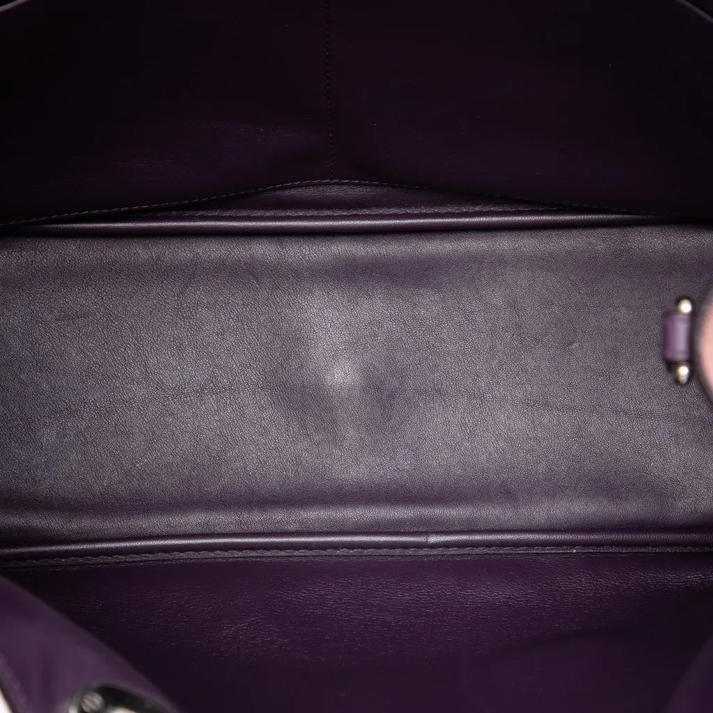 Dior Medium Leather Diorissimo Satchel Pink Leather Very good - Model View