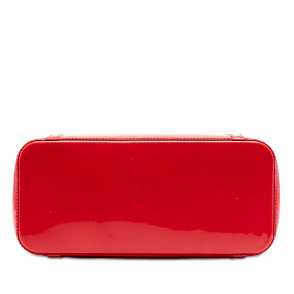 Louis Vuitton Monogram Vernis Avalon GM Red Leather Very good - Inside View