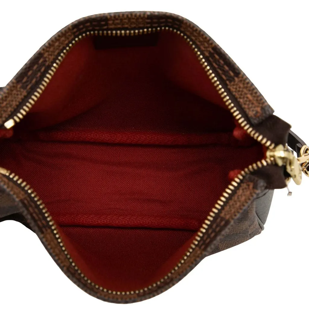 Louis Vuitton Damier Ebene Trousse Pochette Brown Very good - Model View