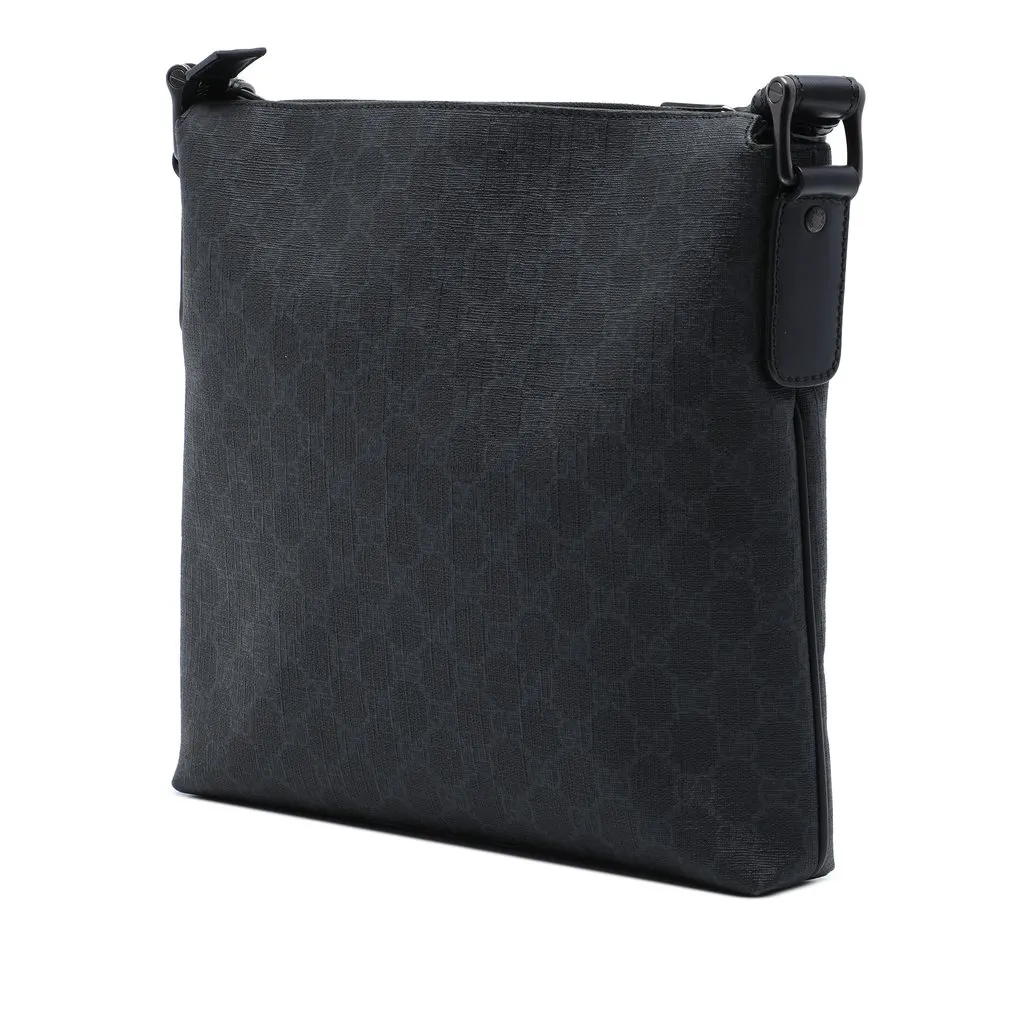 Gucci GG Supreme Crossbody Black Very good - Back View