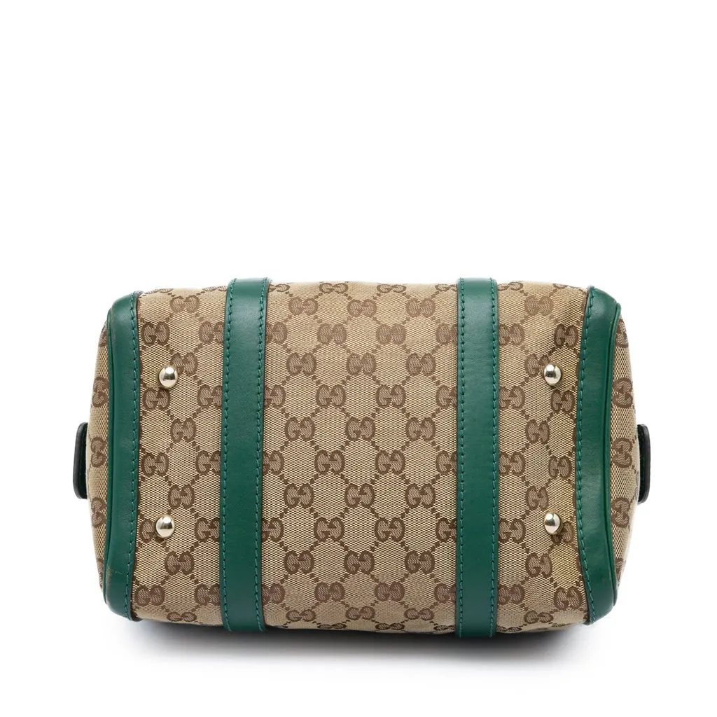 Gucci Small GG Canvas Joy Boston Bag Beige Very good - Inside View