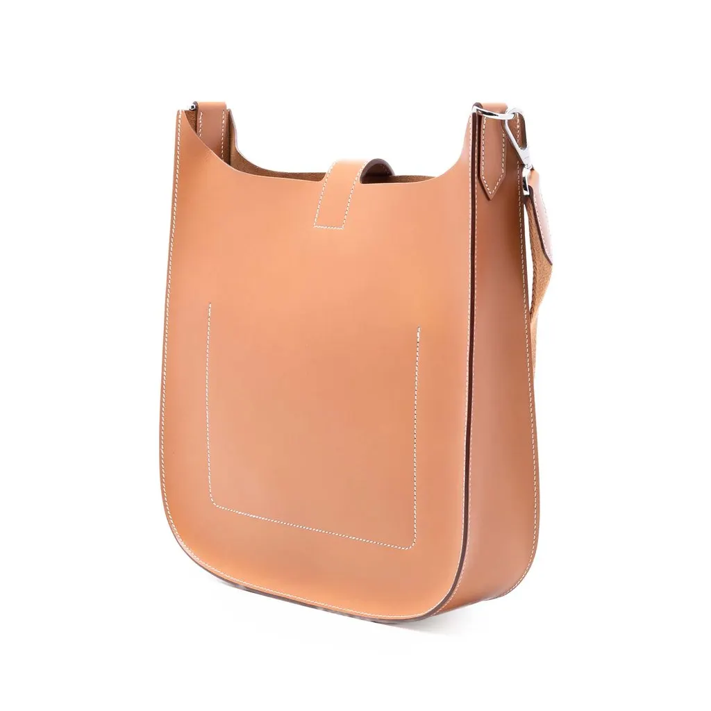 Hermès Vache Hunter Evelyne Sellier 29 Brown Leather Very good - Back View