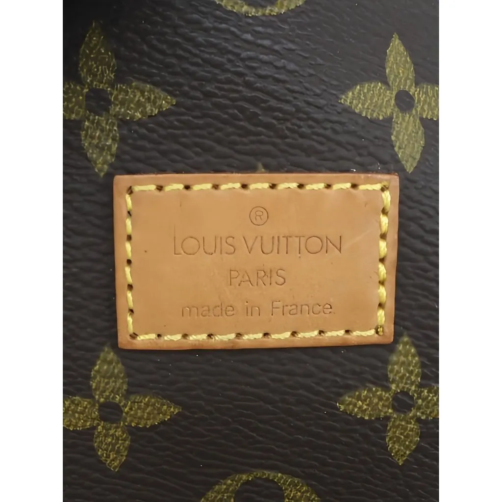Louis Vuitton Monogram Saumur 35 Brown Canvas Good - Inside View