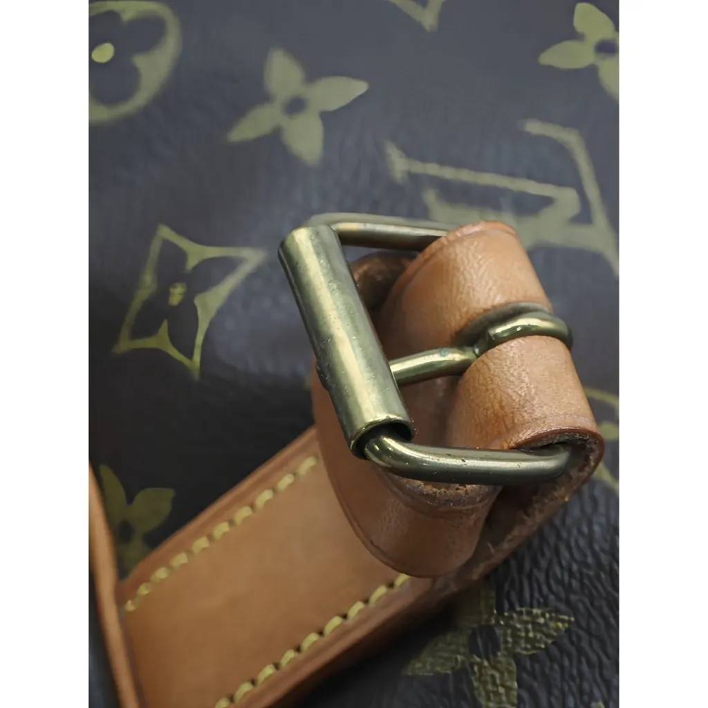 Louis Vuitton Monogram Saumur 35 Brown Canvas Good - Model View