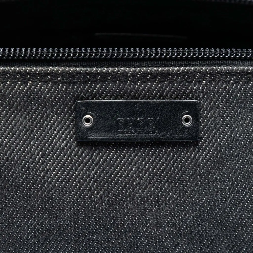 Gucci Denim Boat Black Denim Good - Box View
