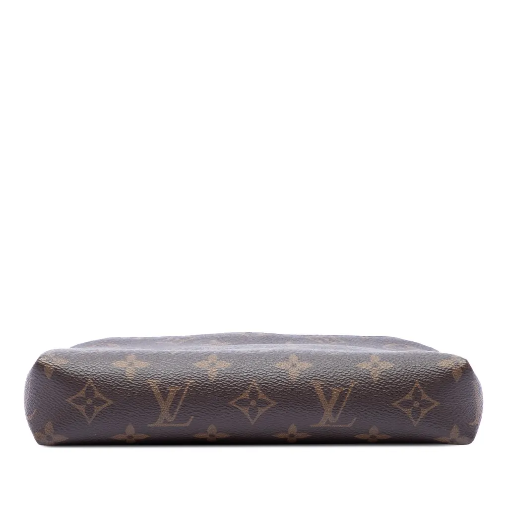 Louis Vuitton Monogram Pallas Clutch Brown Very good - Inside View