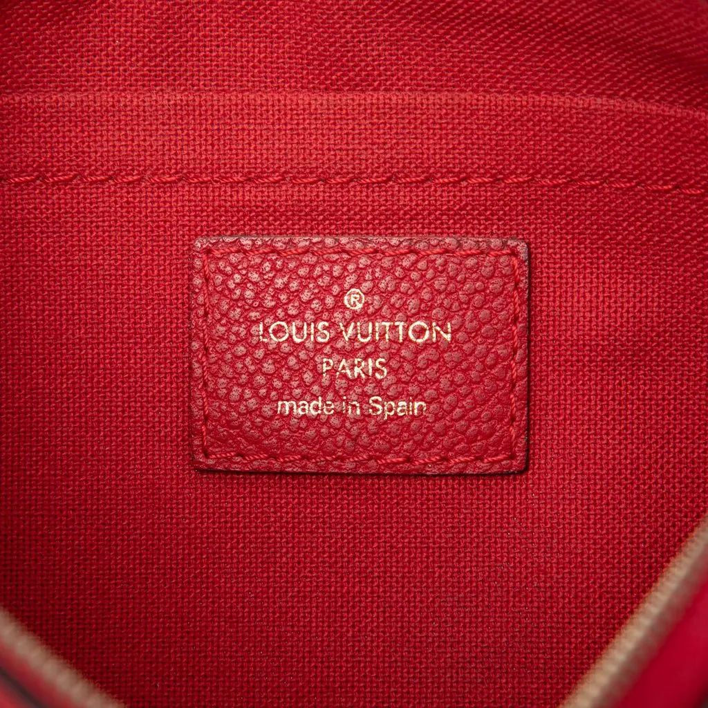 Louis Vuitton Monogram Pallas Clutch Brown Very good - Box View
