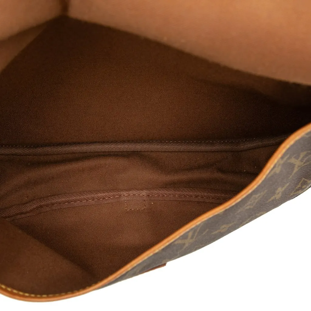 Louis Vuitton Monogram Saumur 30 Brown Very good - Model View
