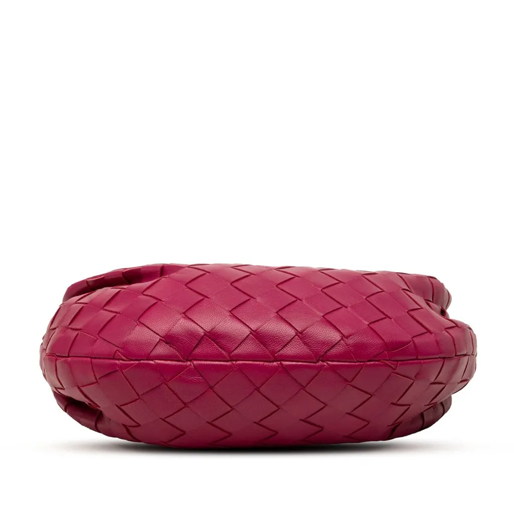 Bottega Veneta Mini Nappa Intrecciato Jodie Pink Leather Very good - Inside View