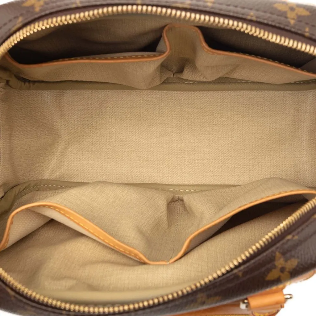 Louis Vuitton Monogram Trouville Brown Very good - Model View