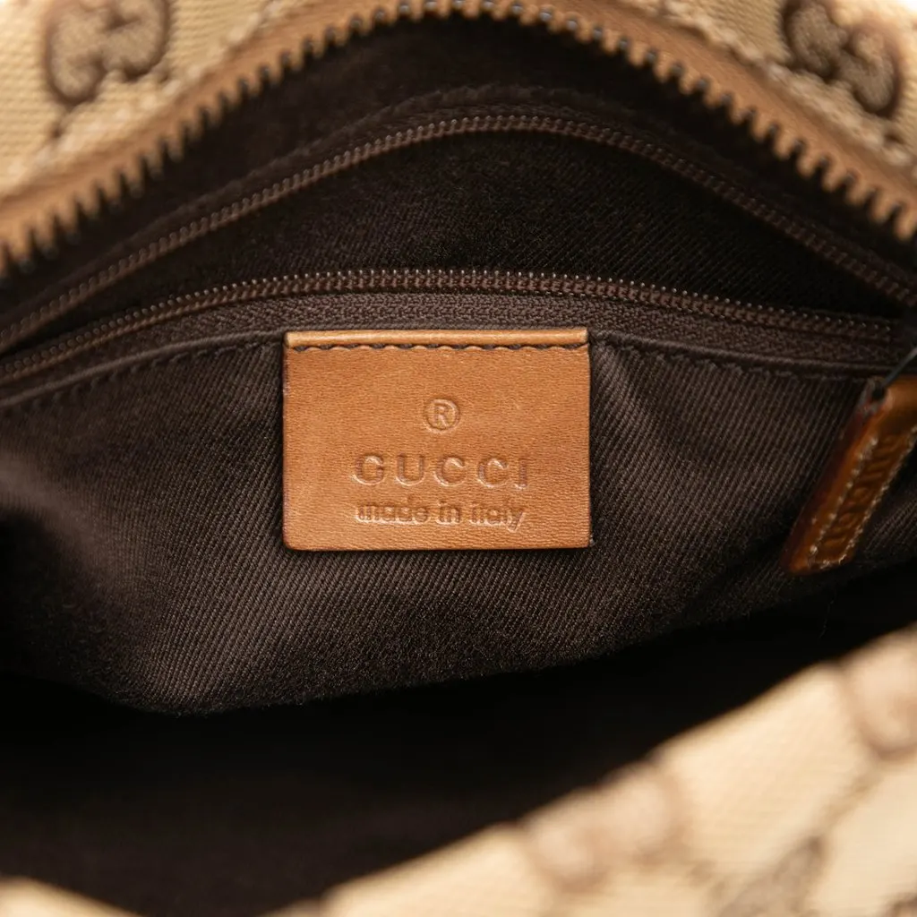 Gucci GG Canvas Handbag Beige Very good - Box View