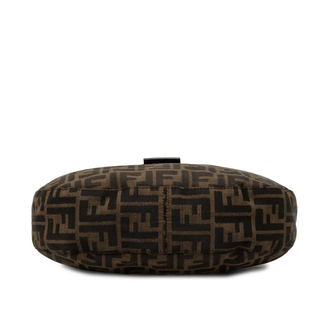 Fendi Zucca Canvas Shoulder Bag Brown Canvas Very good - Inside View