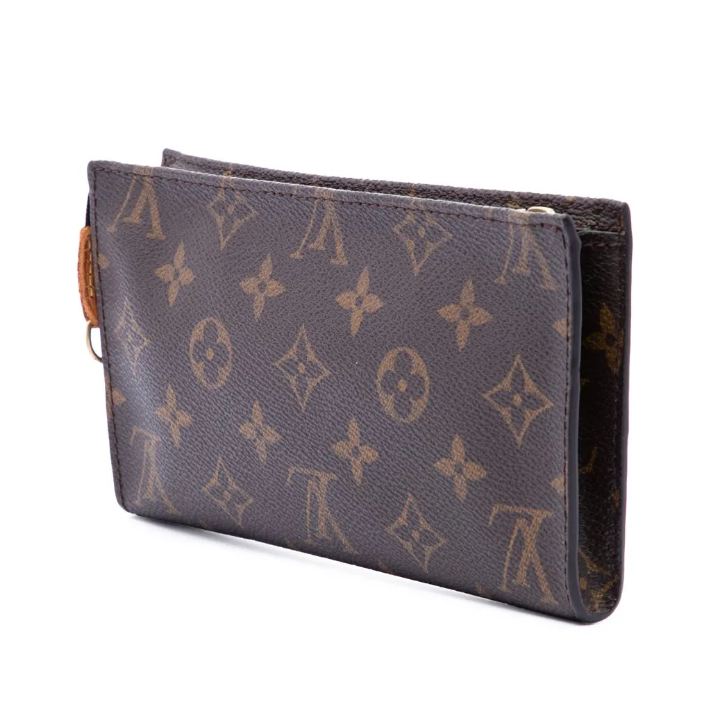 Louis Vuitton Monogram Bucket GM Pouch Brown Canvas Very good - Back View