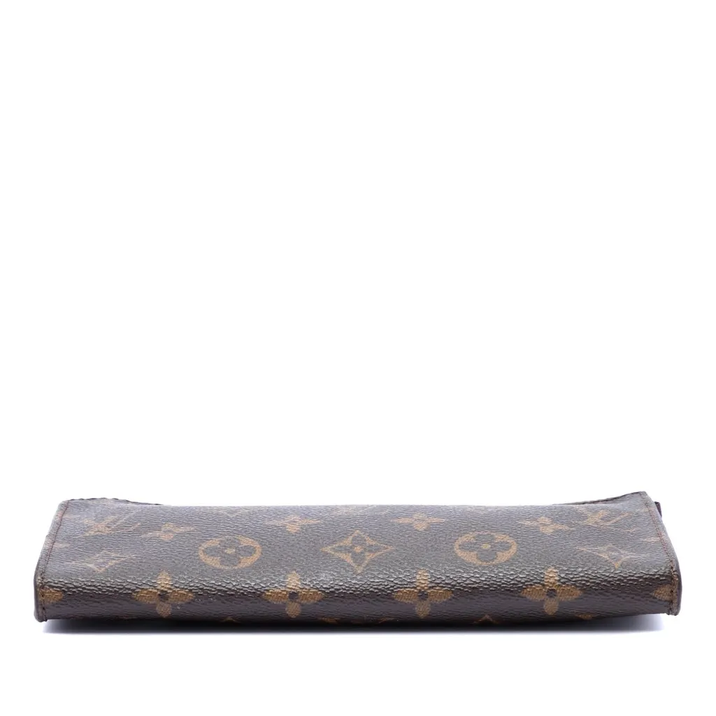 Louis Vuitton Monogram Bucket GM Pouch Brown Canvas Very good - Inside View