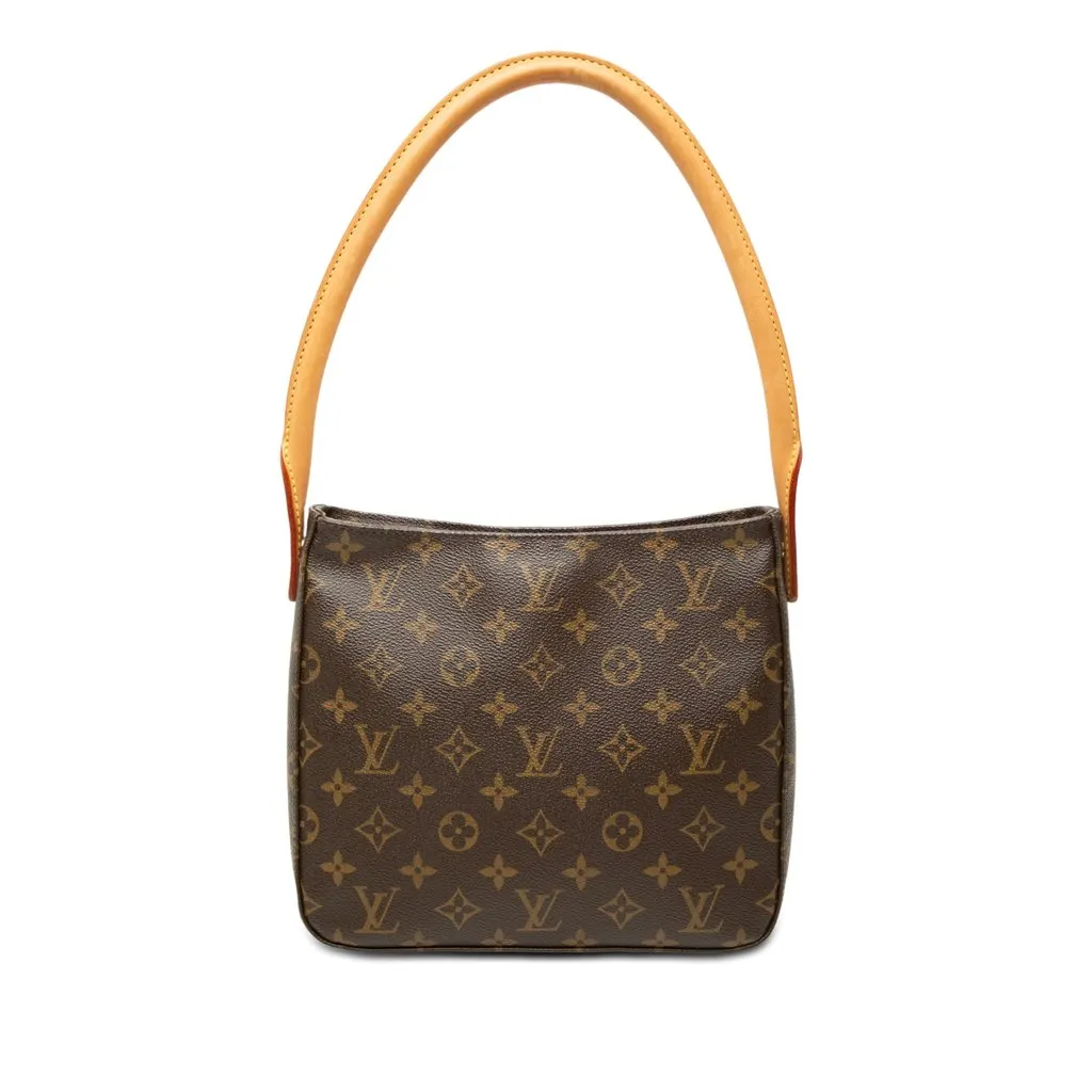 Louis Vuitton Monogram Looping MM Brown Very good - Front View