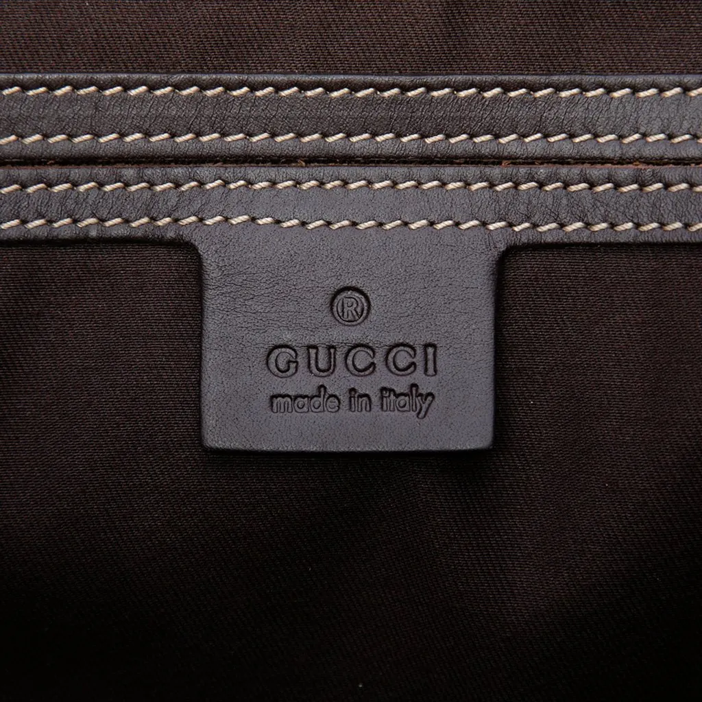 Gucci GG Supreme Messenger Bag Beige Canvas Good - Box View