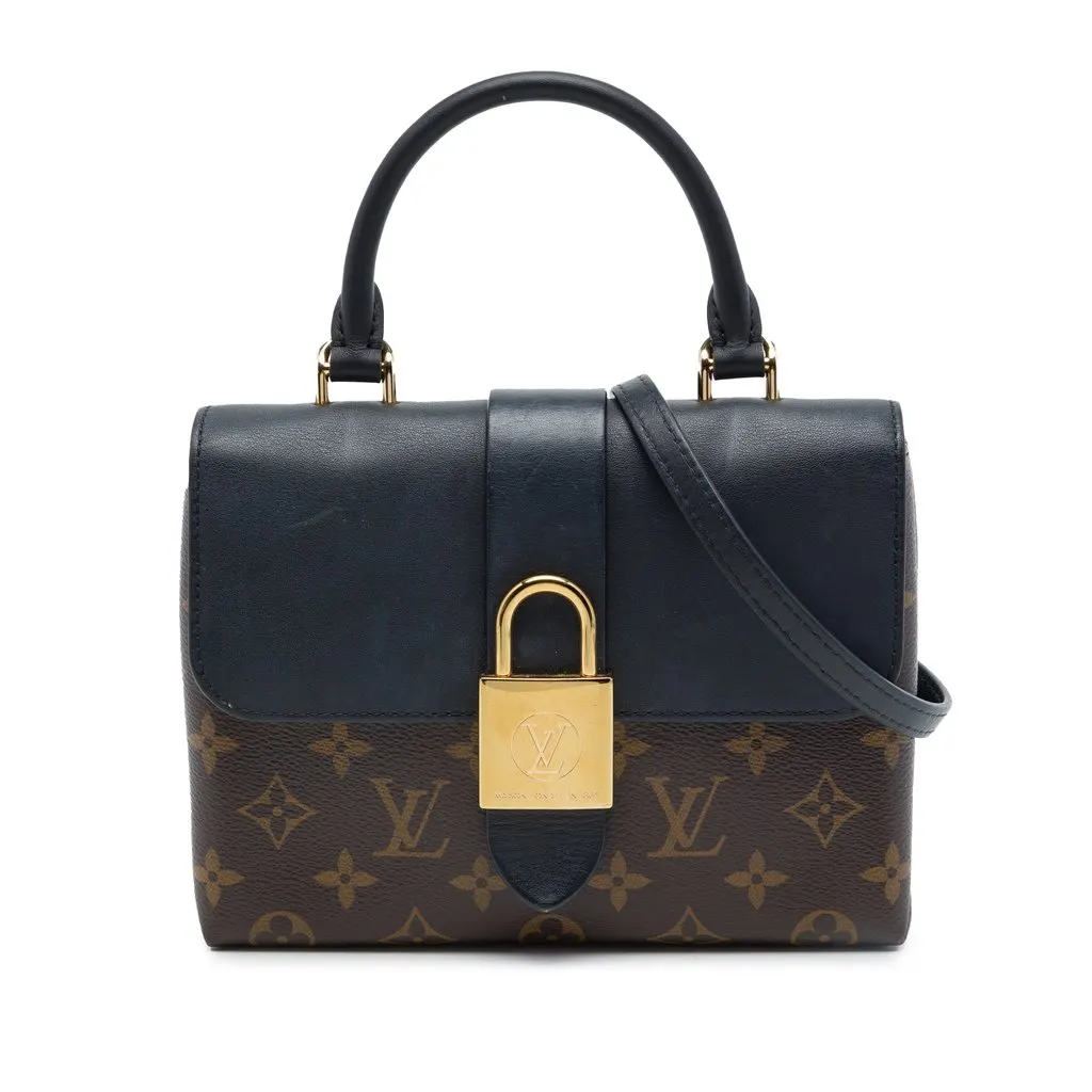 Louis Vuitton Monogram Locky BB Brown Canvas Good - Front View