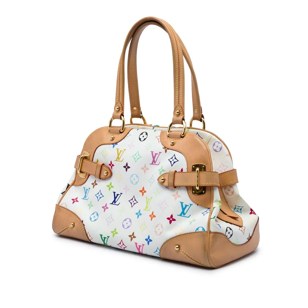Louis Vuitton Monogram Multicolore Claudia White Very good - Back View