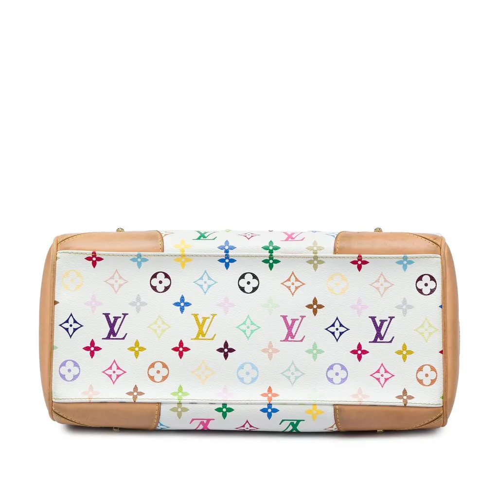 Louis Vuitton Monogram Multicolore Claudia White Very good - Inside View