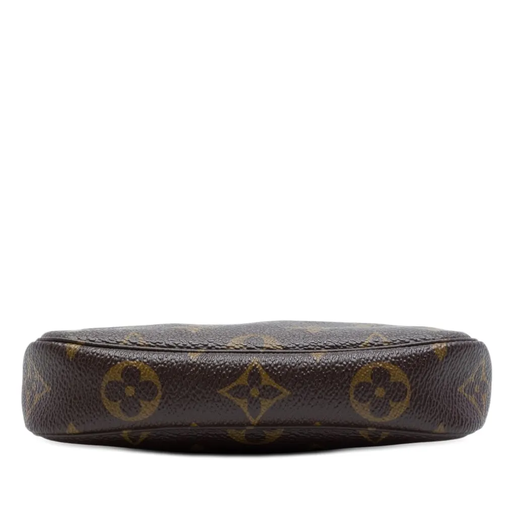 Louis Vuitton Monogram Mini Pochette Accessoires Brown Very good - Inside View