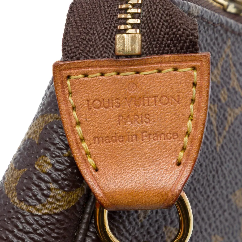 Louis Vuitton Monogram Mini Pochette Accessoires Brown Very good - Box View