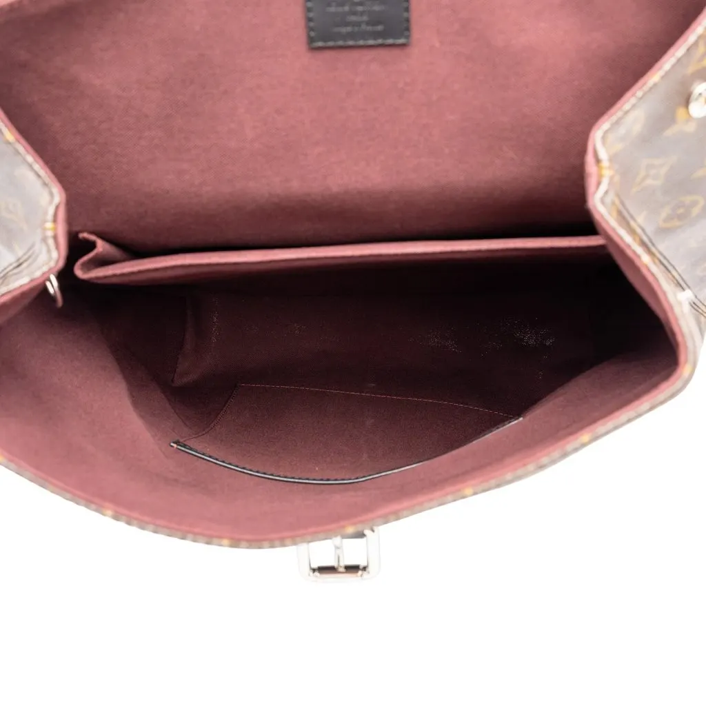 Louis Vuitton Monogram Macassar Palk Backpack Brown Very good - Model View