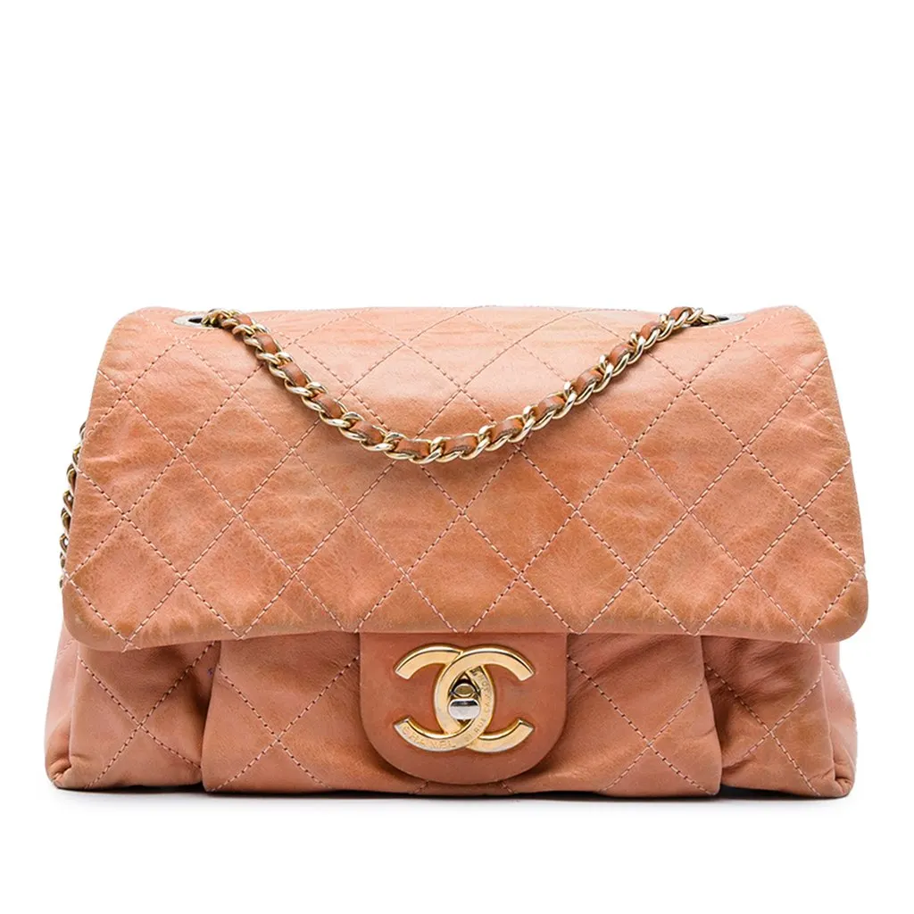 Chanel Small Quilted Iridescent Calfskin Chic Quilt Flap