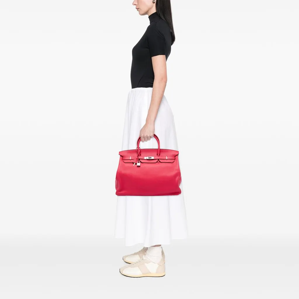 Hermès Togo Birkin Retourne 40 Red Leather Very good - Box View