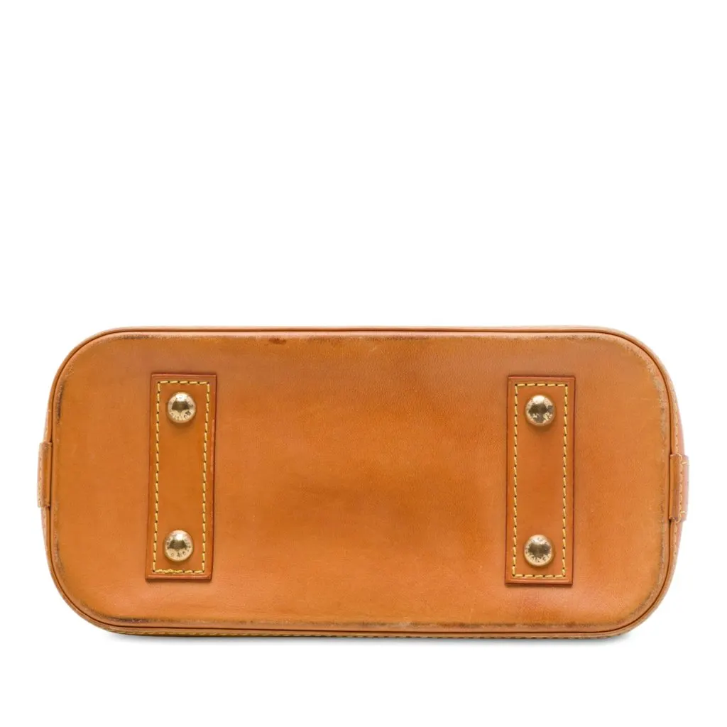 Louis Vuitton Monogram Alma BB Brown Canvas Good - Inside View