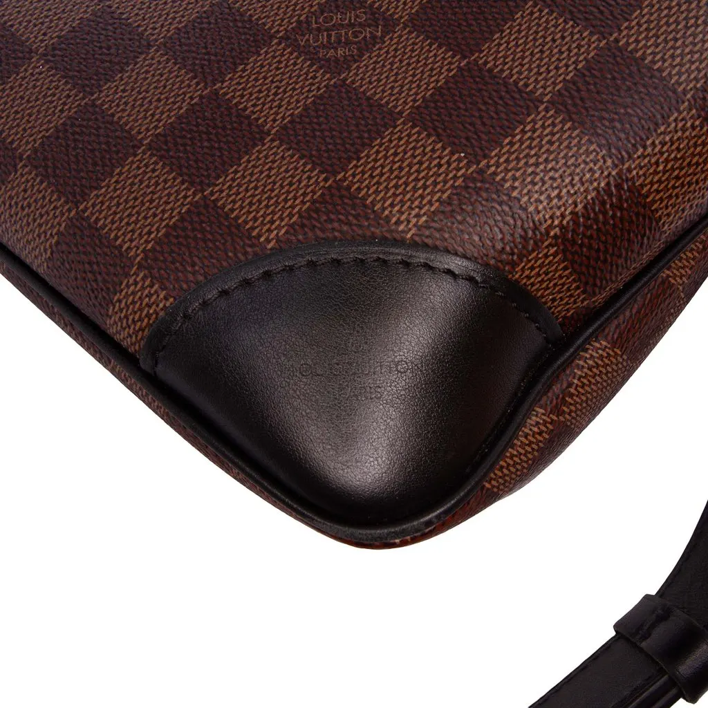 Louis Vuitton Damier Ebene Odeon MM Brown Canvas Very good - Box View