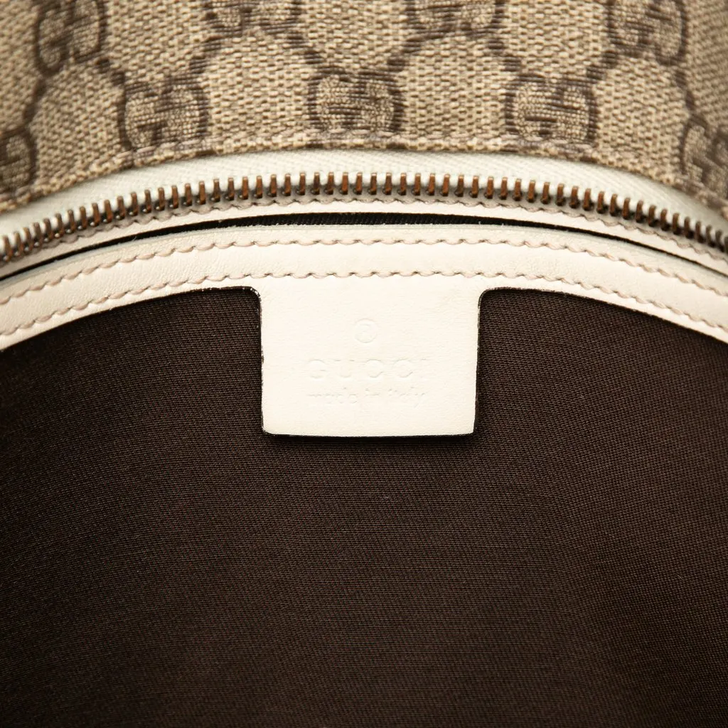 Gucci Large GG Supreme Tote Beige Canvas Good - Box View