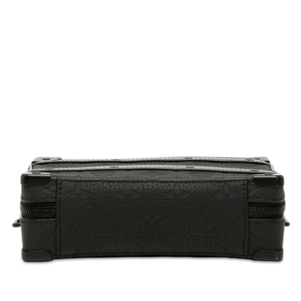 Louis Vuitton Monogram Taurillon Handle Soft Trunk Black Leather Very good - Inside View