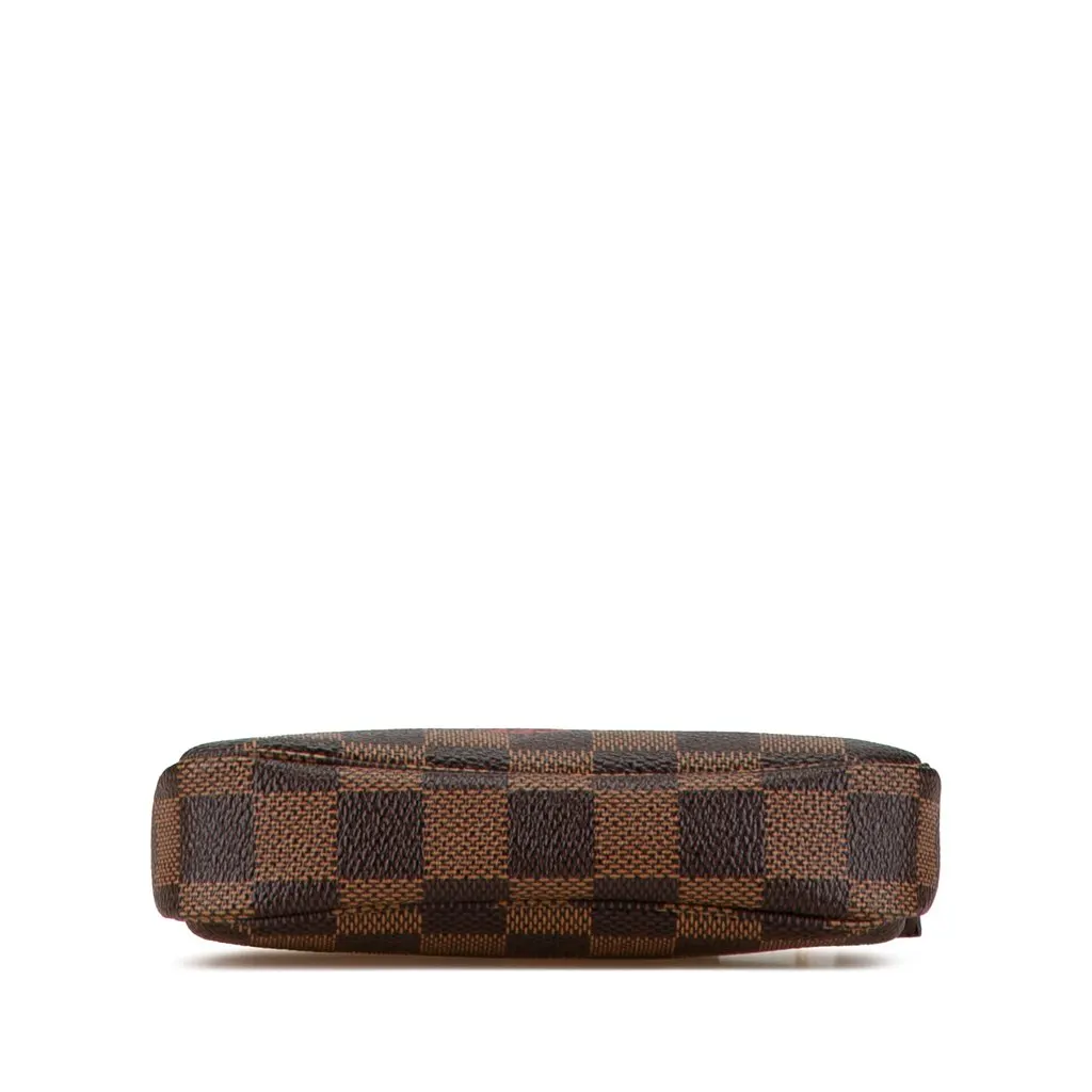 Louis Vuitton Damier Ebene Trunks and Bags Mini Pochette Accessoires Brown Canvas Very good - Inside View
