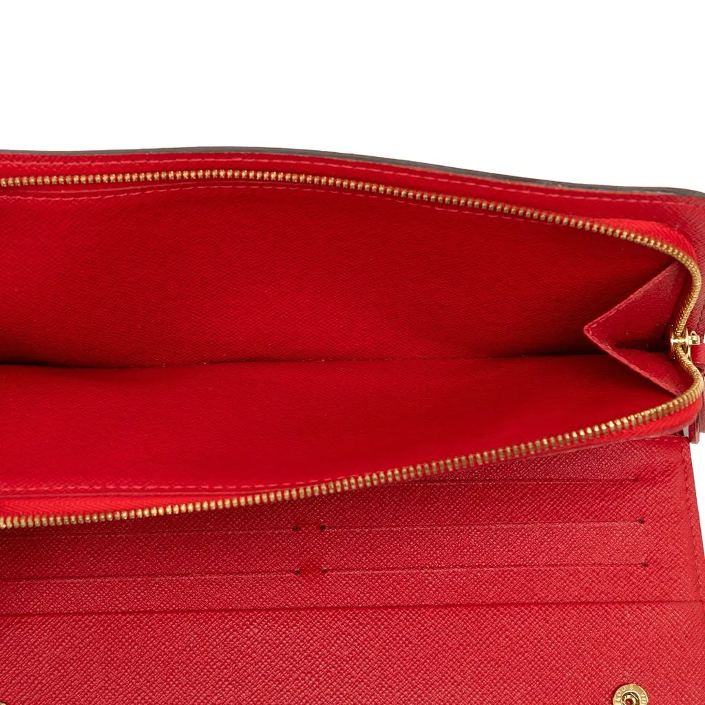 Louis Vuitton Monogram Insolite Long Wallet Brown Canvas Very good - Model View