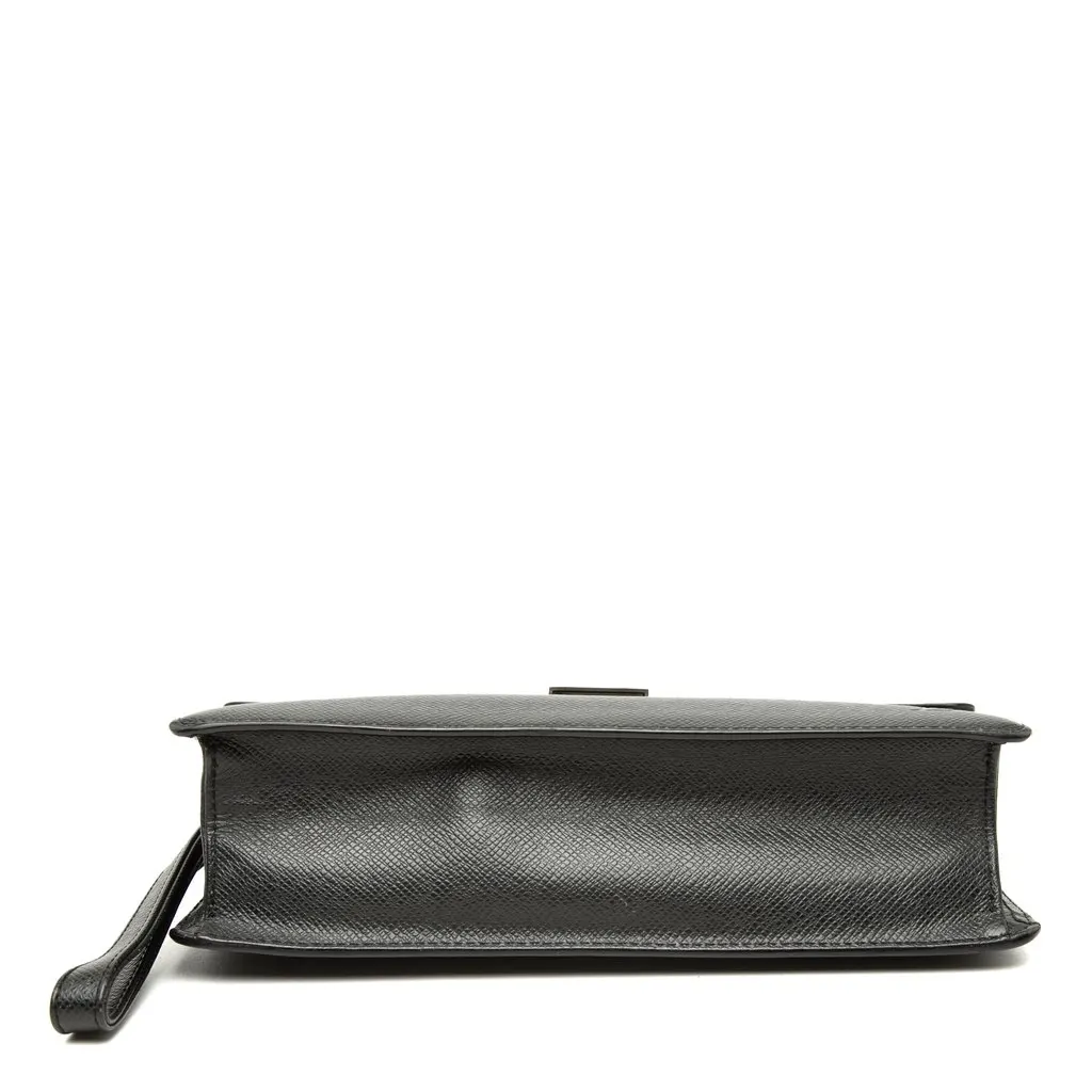 Louis Vuitton Taiga Selenga Black Leather Good - Inside View