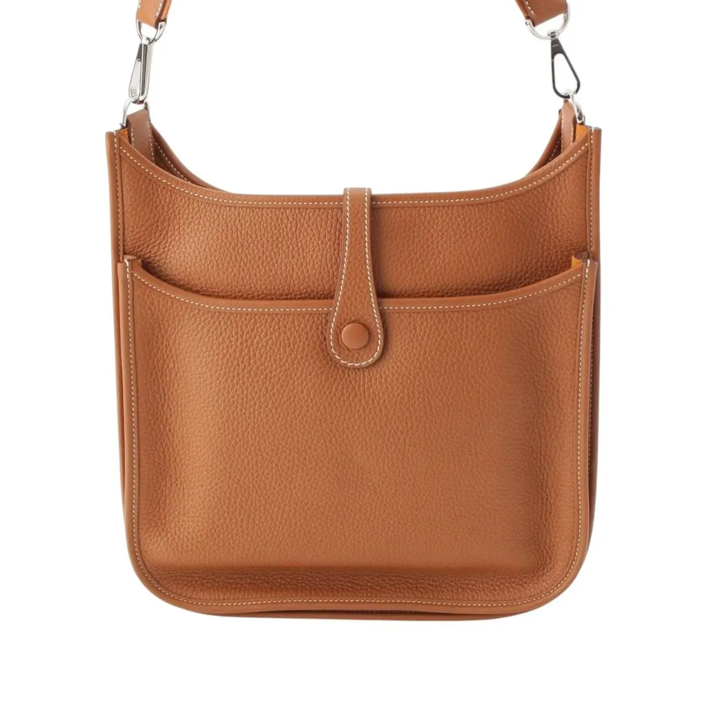 Hermès Clemence Evelyne III 29 Brown Leather Very good - Inside View