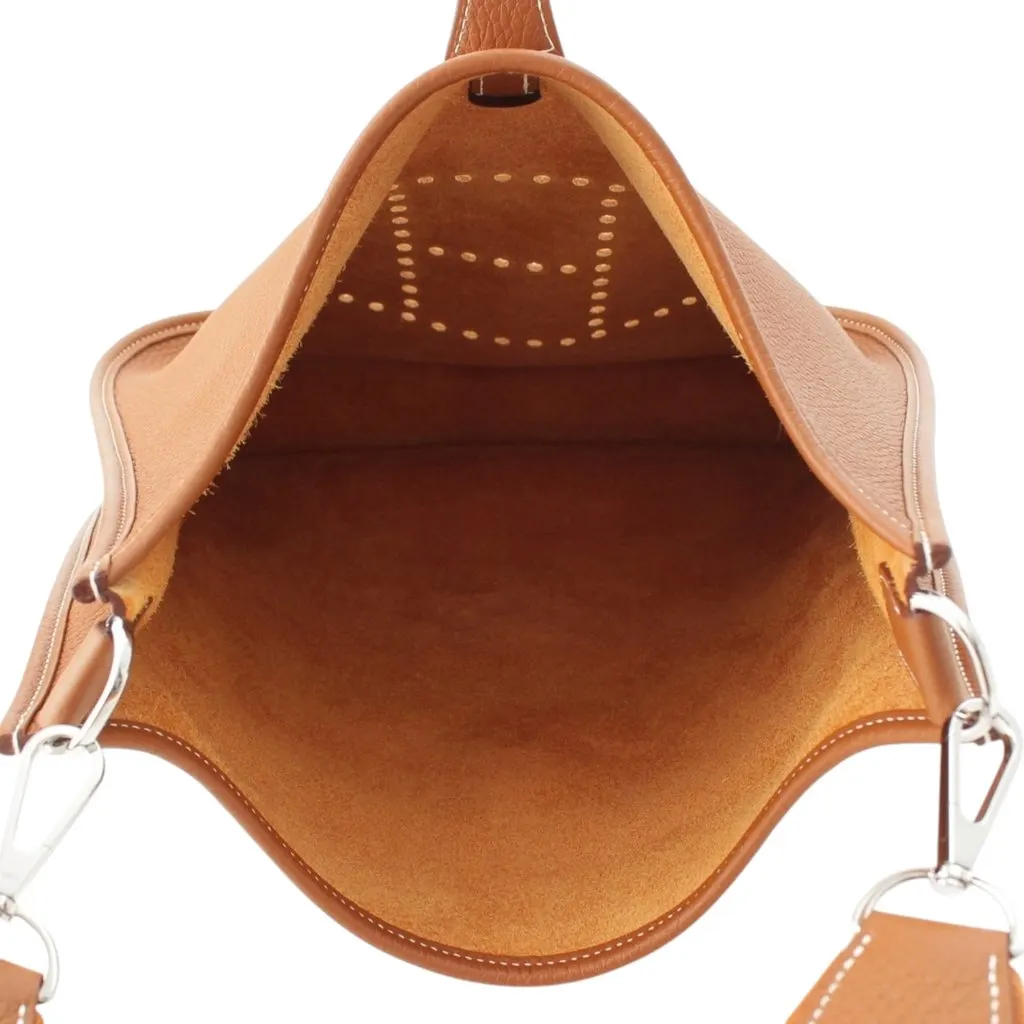 Hermès Clemence Evelyne III 29 Brown Leather Very good - Box View