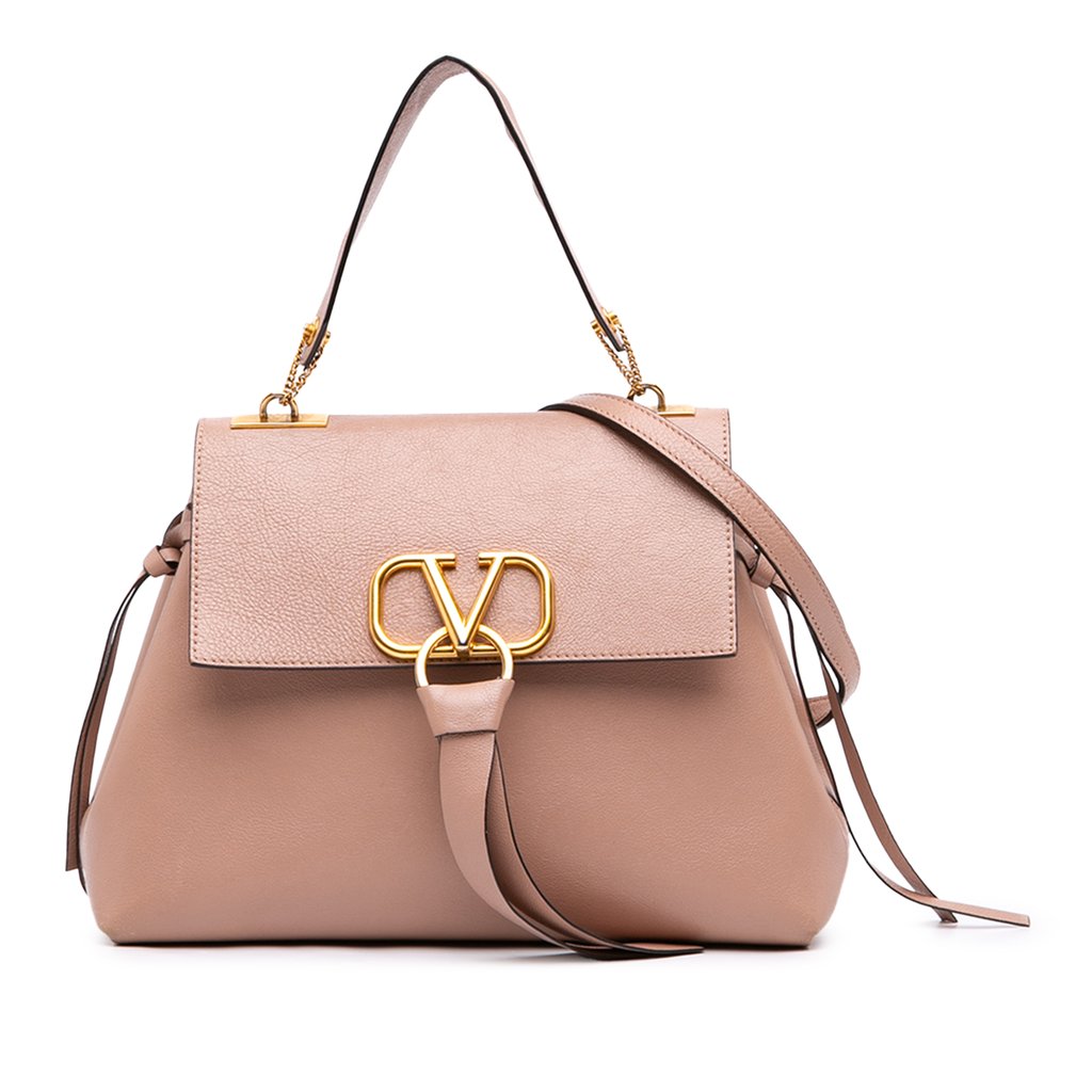 Valentino Medium Grained Calfskin VRing | Libas Collective