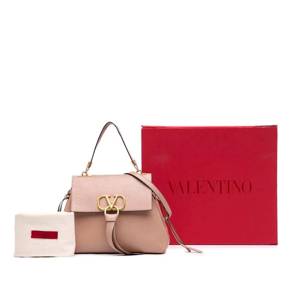 Valentino Medium Grained Calfskin VRing | Libas Collective