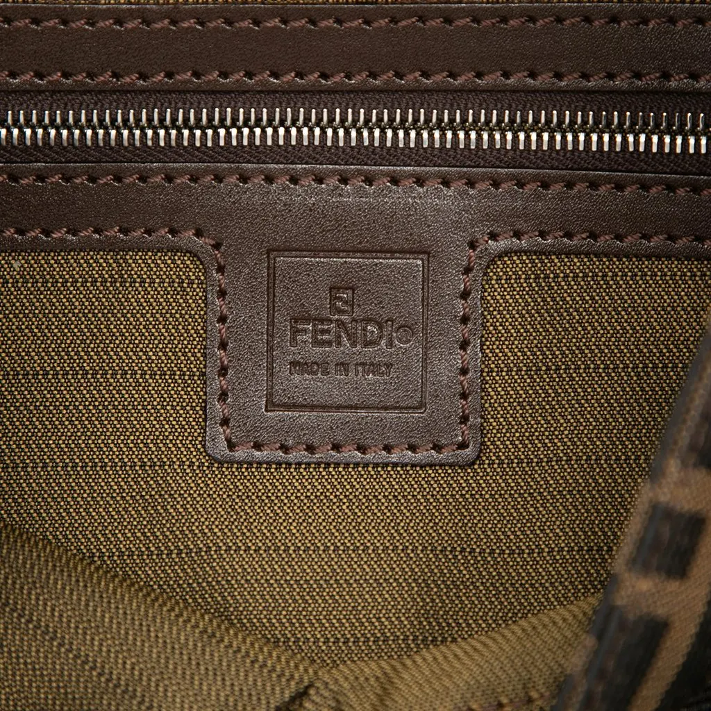 Fendi Zucca Canvas Baguette Brown Very good - Box View