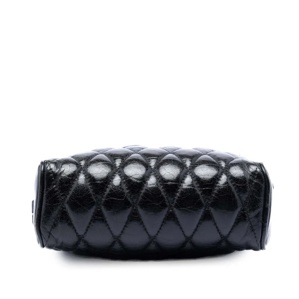 Miu Miu Matelasse Nappa Camera Crossbody Black Leather Very good - Inside View