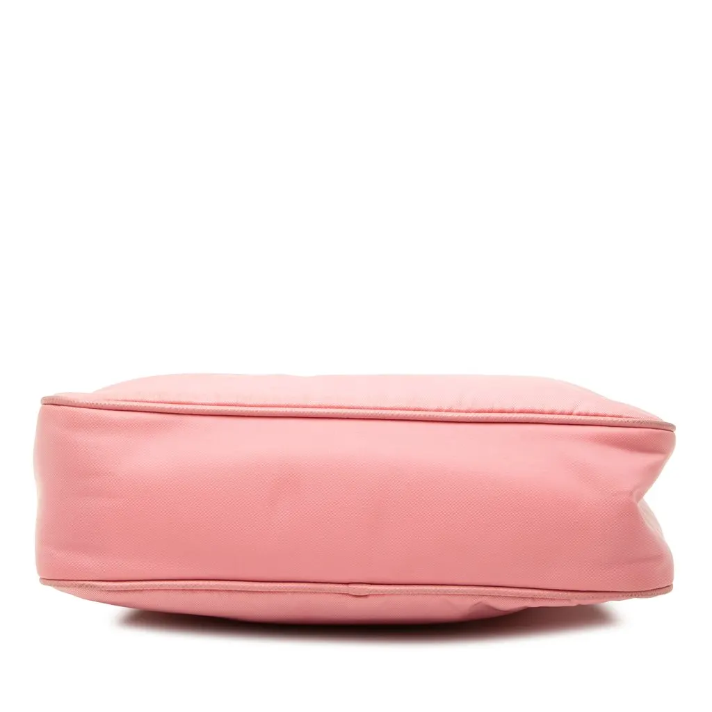 Prada Saffiano Trimmed Tessuto Re Edition 2005 Satchel Pink Very good - Inside View