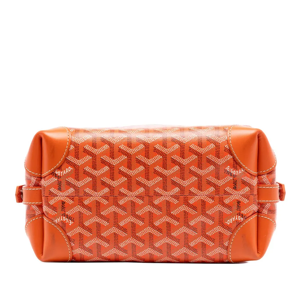 Goyard Goyardine Bowling Toiletry 25 Orange Very good - Inside View