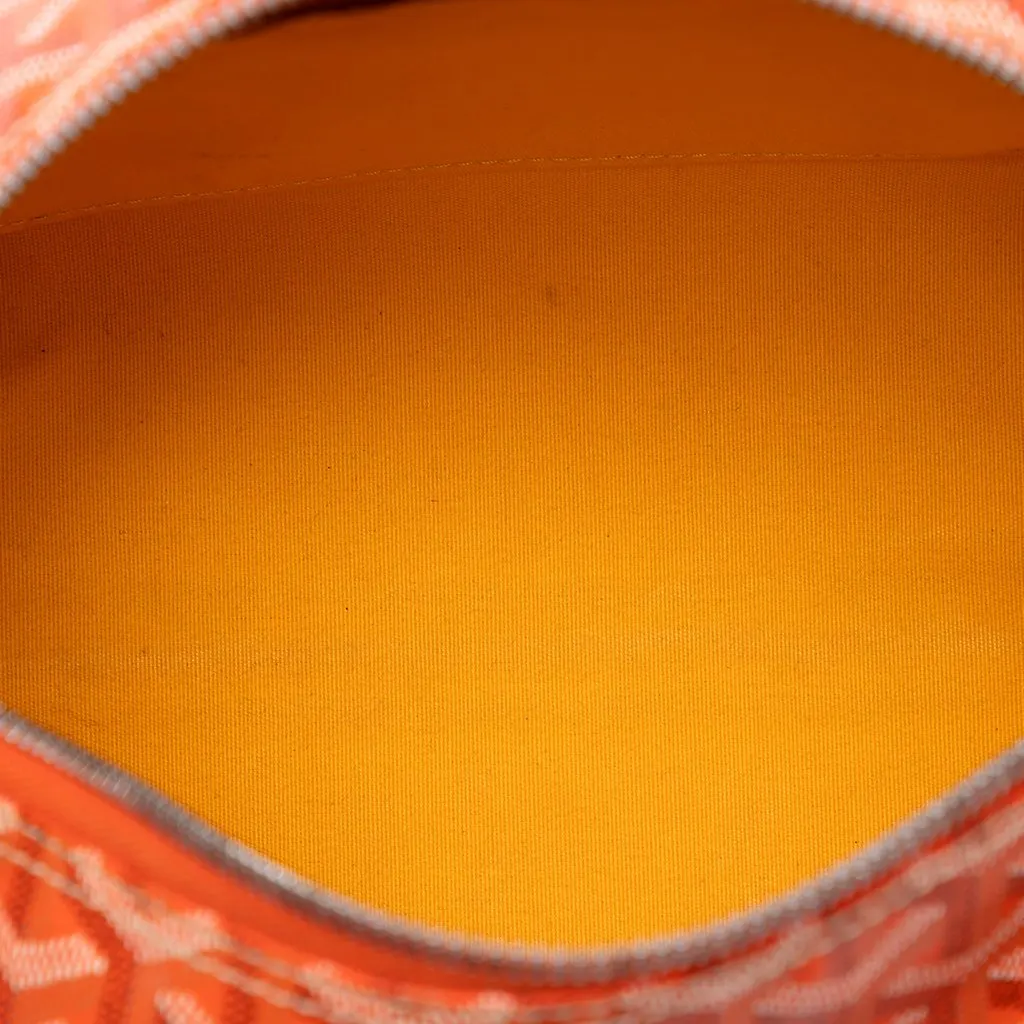 Goyard Goyardine Bowling Toiletry 25 Orange Very good - Model View