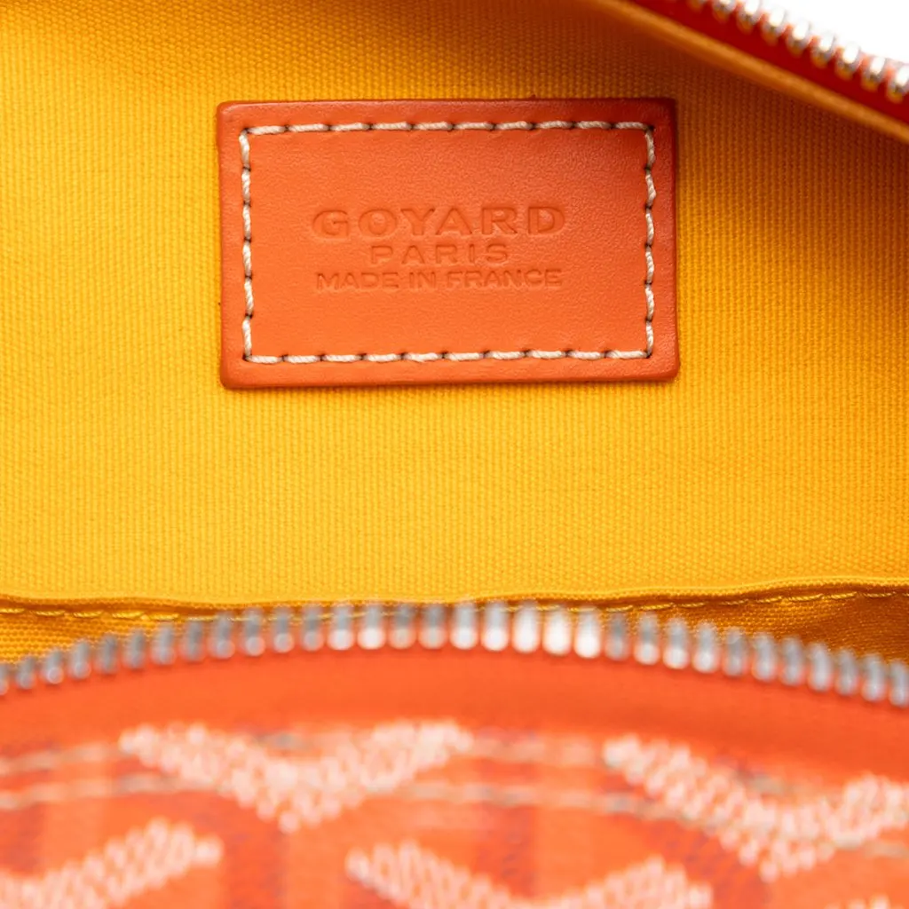 Goyard Goyardine Bowling Toiletry 25 Orange Very good - Box View