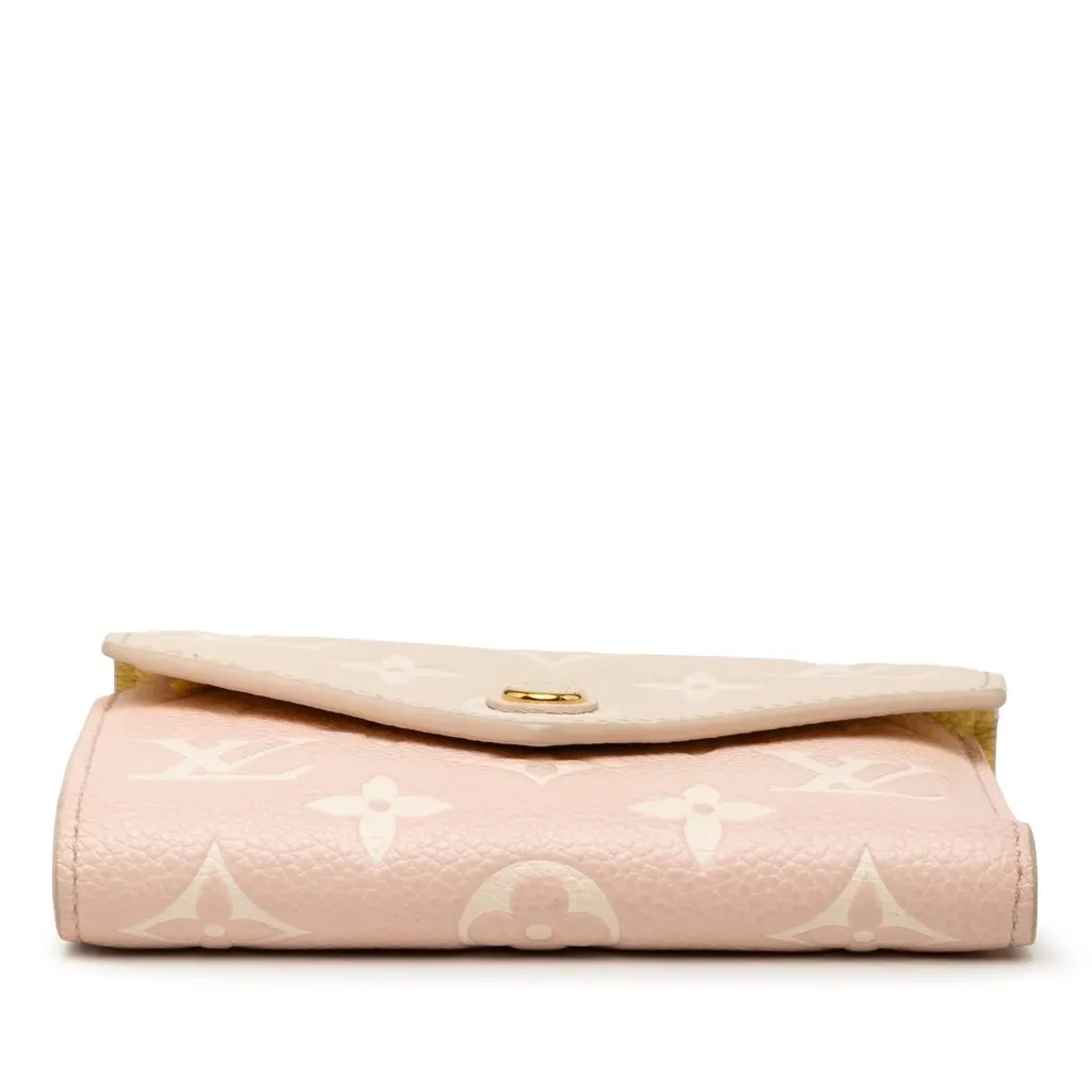 Louis Vuitton Monogram Empreinte Spring In The City  Victorine Wallet Pink Leather Very good - Inside View