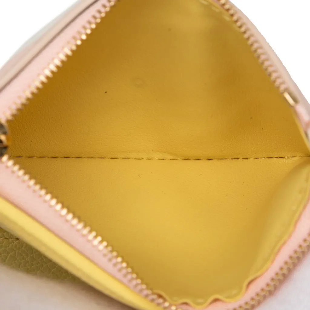 Louis Vuitton Monogram Empreinte Spring In The City  Victorine Wallet Pink Leather Very good - Box View