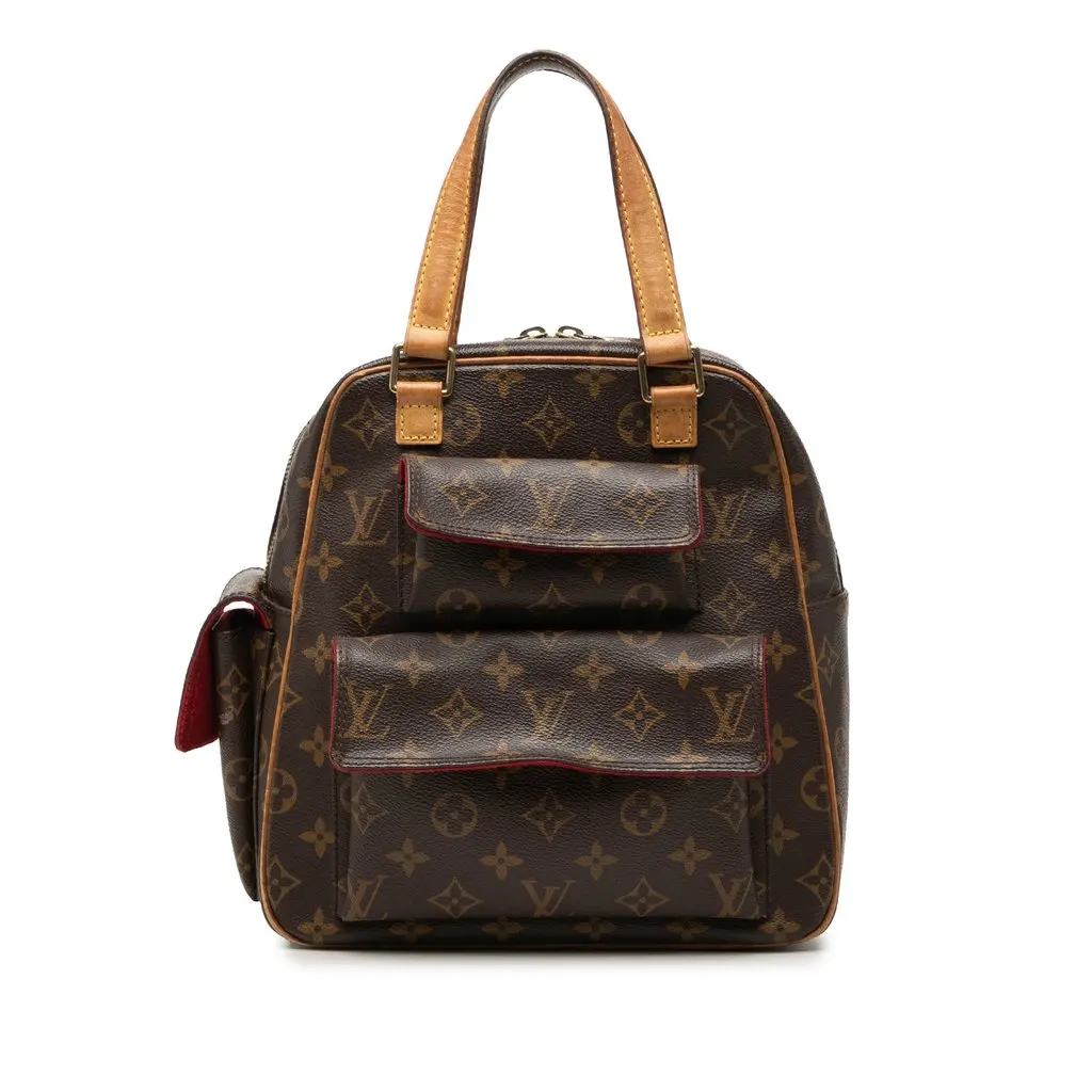 Louis Vuitton Monogram Excentri Cite Brown Very good - Front View